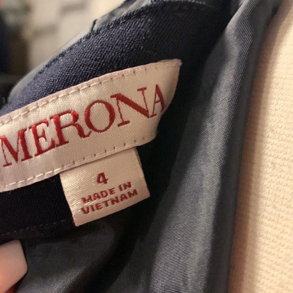 Merona navy blazer size 4 - Picture 9 of 10